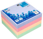  Cub notite adezive 75 x 75 mm 400 file Harmony Info Notes (5533)