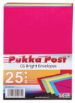 PUKKA PAD Плик, C6, перфориран, PUKKA PAD "Bright", смесени цветове 9061-ENV (9061-ENV)
