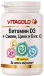 Vitagold Vitamin D3 + Zinc + Seleniu + Vitamina C, 60 comprimate, Vitagold