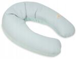 BabyMatex Perna pentru gravide și alăptare Baby Matex - Relax Prestige Muslin, albastru deschis, 190 cm (5902675073134)