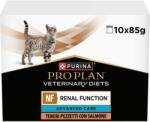 PRO PLAN állatorvosi diéta, NF Renal Function Advanced Care alutasakok macskáknak, lazacos, 10 x 85 g