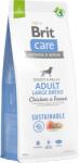Brit Care Dog Sustainable csirkével és rovarokkal Adult Large Breed 12 kg