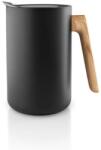 Eva Solo Vakuová termoska s dřevěnou rukojetí Nordic kitchen černá 1, 0 l