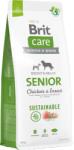 Brit Care Dog Sustainable csirkével és rovarokkal Senior 12 kg