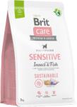 Brit Care Dog Sustainable bogár és halas ízesítéssel, Sensitive 3 kg
