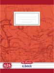 Herlitz 424 famentes, vonalas, margóval, 3 darab (60080344)