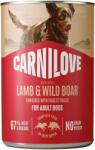 CARNILOVE Dog Can Paté Made with Lamb & Wild Boar 400 g