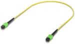 Ubiquiti Patch Cord Fibra Optica Ubiquiti UACC-OFC-SA-MPMP-0.5M-10, Single-Mode, OS2, MPO/APC - MPO/APC, 0.5 m, 10 bucati (UACC-OFC-SA-MPMP-0.5M-10)