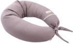 BabyMatex Perna pentru gravide și alăptare Baby Matex - Relax Linen, gri închis, 190 cm (5902675071635)