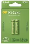 GP Batteries GP NiMH ReCyko+ AAA újratölthető akkumulátor 2 db