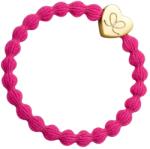 By Eloise London Gold Heart Ластик за коса за жени цвят Fuchsia