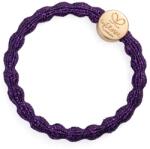 By Eloise London Metallic Gold Circle Ластик за коса за жени цвят Purple