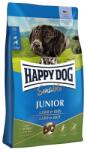 Happy Dog Sensible Junior Lamb and Rice 10 kg + 6x kutyakonzerv Puppy & Junior + 10x Snack GRÁTISZ