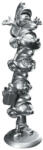 Statueta The Figurina Statueta The Smurfs Resin Smurfs Column Silver Limited Edition 50 Cm Figurina