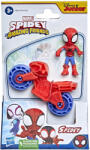 Hasbro Disney Marvel Spidey And His Amazing Friends Spidey With Bike Action Figure (f4001)