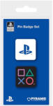 Pyramid International Set Playstation (shapes) Enamel Pin Badge