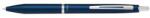 Pilot Golyóstoll, 0, 32 mm, nyomógombos, tengerészkék tolltest, PILOT "Acro 1000", kék (ACRO1000-COF-NV) - patronbolt