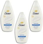 Dove Hydrate krémtusfürdő (3x720 ml) + AJÁNDÉK neszesszer táska