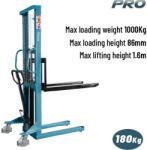 BORMANN Pro kézi magasemelő, 1, 6 m, 1150x550 mm (BWR5517) (BWR5517)