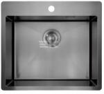 Deante OLFATO PRECIOUS - Acél mosogató, 1 medencés - titanium - ZPO_D10B
