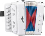 Latone Akordino Acordeon cu butoane White (<![CDATA[Akordino-WH]]>)