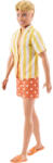 Mattel Barbie Style Ken fiú baba strand ruhában (JJN66) - jatekbirodalom