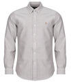 Ralph Lauren Hosszú ujjú ingek CHEMISE COUPE DROITE EN OXFORD Barna EU XL