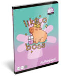 LIZZY Füzet, tűzött, A5, szótár, 32 lap LIZZYSULI, "Lollipop Capybara", "31-32 (TICLFSZA5) - tintasziget