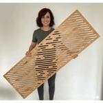  Fali dekorpanel, Vektor minta, 50x150 cm, 3 mm HDF - FP15 sonoma tölgy színű falburkolat