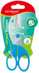 Keyroad Olló balkezes 13 cm tompa fejű 1 db/bliszter Keyroad Left-handed vegyes színek (KR972392) - tonerpiac