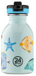 24Bottles 24 Bottles - 250ml kulacs Szívószálas Kids Sea Friends (24B2053)