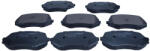 Maxgear Fékbetét Készlet Mitsubishi P. Canter 3, 0D 2001-2010, Szerelőkészlettel, 123MM