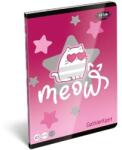 LIZZY Füzet, tűzött, A5, szótár, 32 lap, LIZZYSULI, "Kit tok Stars Purrfect", "31-32 (TICLFSZA5KS) - pritone