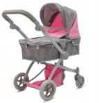 Baby Mix Babakocsi 2w1 Baby MIX Sophie Pink-grey (56090)