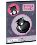 Ars Una 2. osztályos vonalas füzet A5 - Think Pink Dream