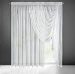 EUROFIRANY Anabel fényáteresztő függöny Fehér 250x250 cm