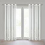 Eurofirany Broklyn fényáteresztő függöny Fehér 140x250 cm