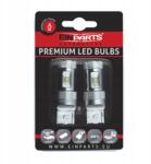 EinParts Led Retrofit Izzók W21W 6000K Hideg Fehér 30W W3X16D 12V 6xCREE Xb-d