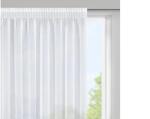Eurofirany Elpidia fényáteresztő függöny Fehér 350x150 cm