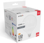 Avide Value LED G120 SMD Globe Opal E27 23W WW 3000K - atadcleankft