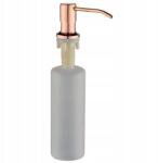 Laveo Drop, konyhai mosogatószer adagoló 500ml, rozéarany, LAV-OKD_831T (OKD_831T)