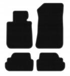 Wielganizator Autószönyegek Bmw 1 E88 2004-2011-hez Basic szett fekete 4 db