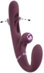 Javida RC Strapless Strap-On With Flicking Tongue Vibrator