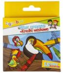 GIMBOO Creioane cerate, 12 culori/set, GIMBOO (GB-17242529-99) - ihtis