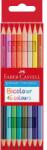 Faber-Castell Creioane colorate bicolore 8 buc x 2 culori FABER-CASTELL (FC116197)