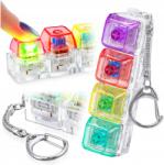 Korbi Anti-stressz Kulcstartó Led Billentyűzet Fidget Keyboard Clicker Klikker Játék (Korbi BRELOCZEK DO ODSTRESOWANIA 3D PRZYCISKI)