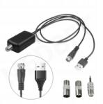  25dB Antenna Erősítő Mozi Rádióhoz 4 Különböző Univerzális Adapter Dugó (196696832121)