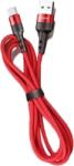 USAMS Cablu pentru incarcare si transfer de date USAMS U26, USB la Micro-USB, 2A, 1m, Rosu (6958444967806)