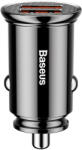 Baseus Incarcator auto USB 5A, Super Fast Charge Baseus, CCALL-YD01