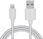 Spacer CABLU alimentare si date SPACER, pt. smartphone, USB 2.0 (T) la Lightning (T), pentru Iphone, PVC, Retail pack, 1m, White, SPDC-LIGHT-PVC-W-1.0 (timbru verde 0.08 lei)